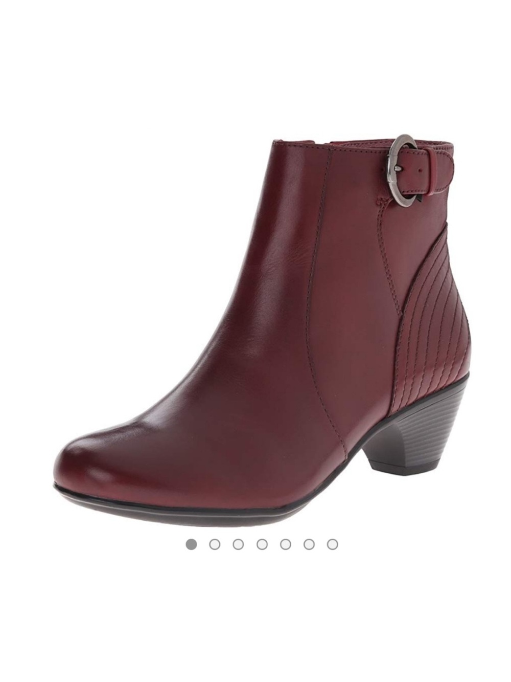 Dansko Frances Leather Boots Burgundy Red EU 41 US 10.5-11